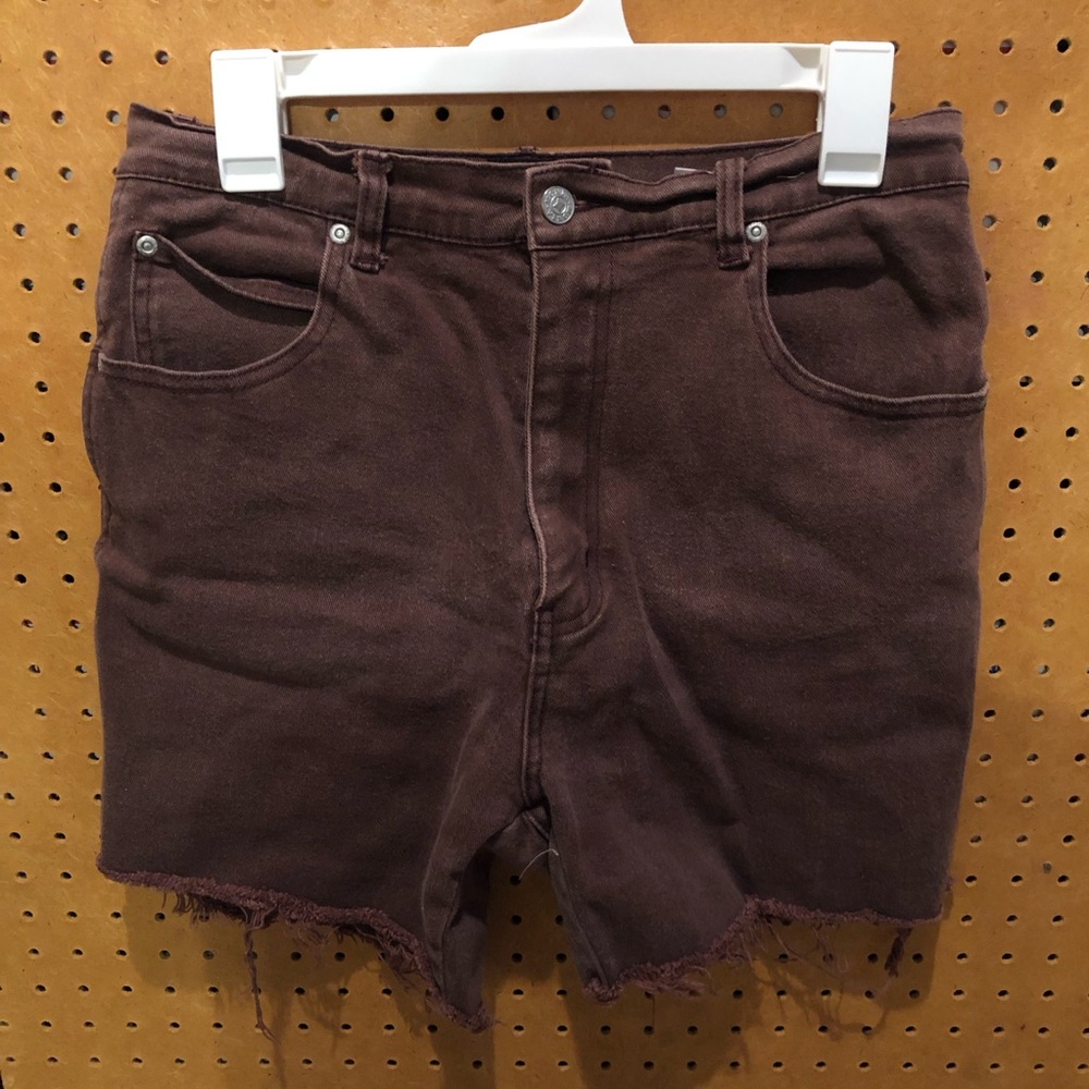 Vintage Brown Monia Jean Shorts